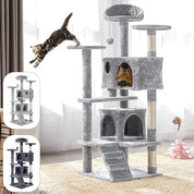 Arbre à chat XXL géant : robustesse maximale, hamac, confort intégral