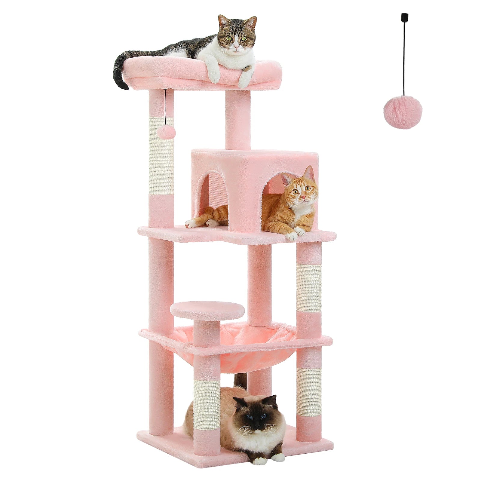Arbre à chat XXL géant : structure métallique, espace vertical optimisé, solidité maximale