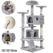 Arbre à chat XXL géant : robustesse maximale, hamac, confort intégral