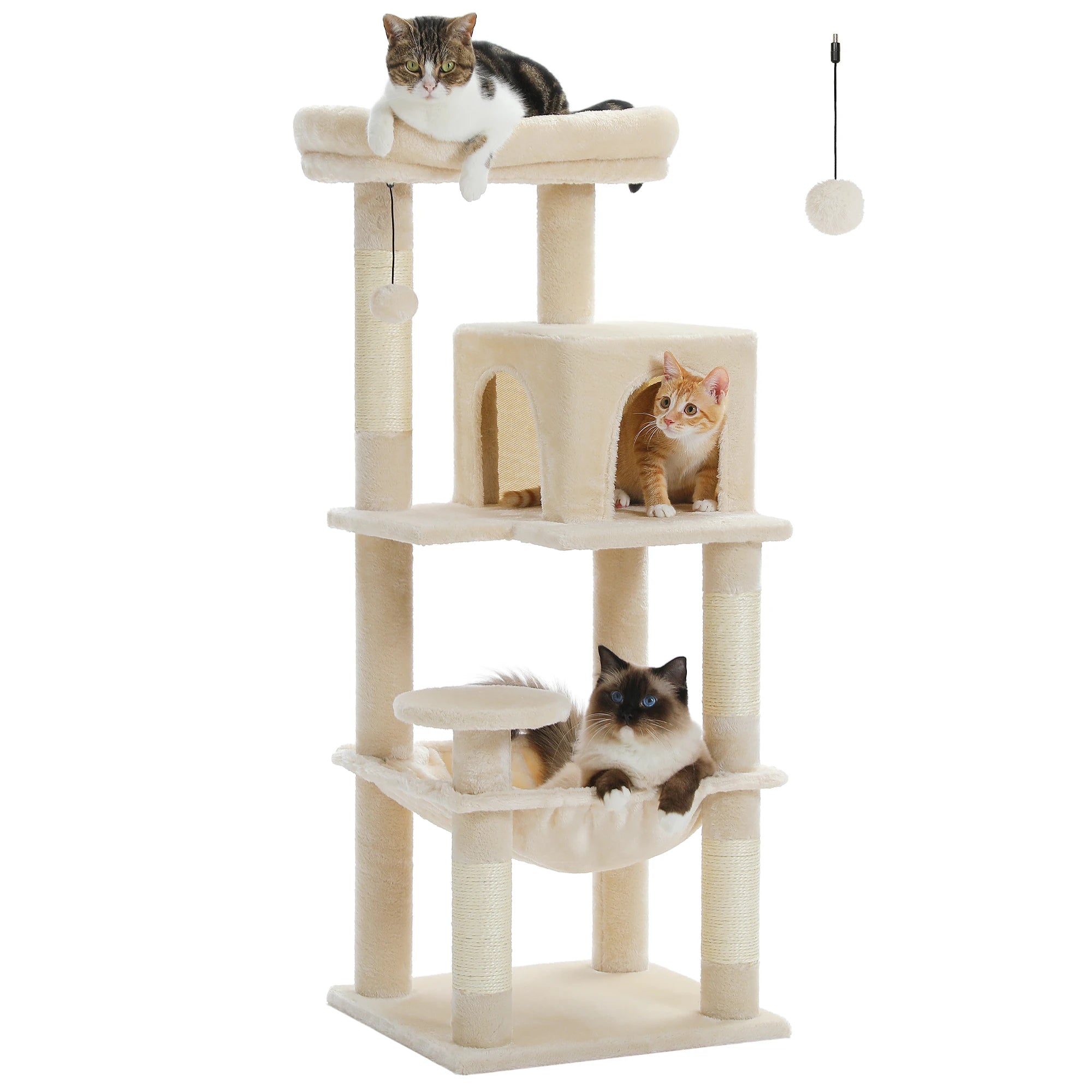 Arbre à chat XXL géant : structure métallique, espace vertical optimisé, solidité maximale